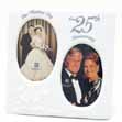 25th Wedding Anniversary Photo Frame