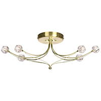 Unbranded 260 6SB - Satin Brass Ceiling Light