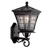 Unbranded 2922BK - Large Black Wall Light