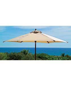 2m Cream FSC Wood Parasol