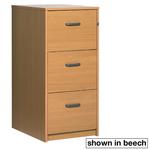 3 Drawer Filing Cabinet - Mahogany