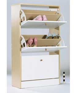 3-Drawer Shoe Cabinet