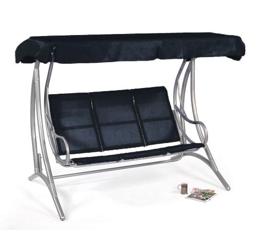 Unbranded 3 Seat Deluxe Textilene Swing