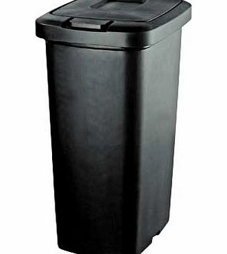 Unbranded 35 Litre Touch Top Kitchen Bin - Black