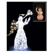 Unbranded 3D Illuminated Animated Tinsel Snowman