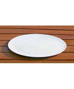 4 Pack White Dinner Plates