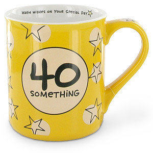 Unbranded 40 Something Heart Warmer Mug