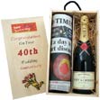 40th Anniversary Times and Champagne Cask