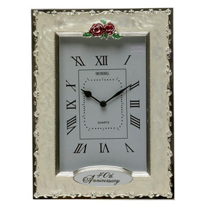 40th Ruby Wedding Anniversary Quartz Clock