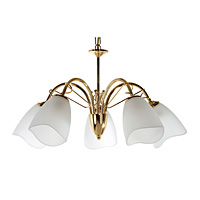 Unbranded 4106 5BP - 5 Light Gold Hanging Light