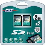 4GB Secure Digital dual 2GB Pack ( 4GB Dual 2GB