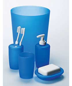 Unbranded 5 Pce Bathroom Set - Blue