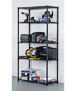 5 Tier Heavy Duty Wire Shelving