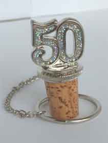 50 Years Wine Bottle Stopper