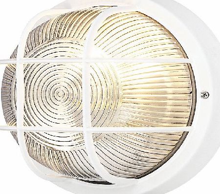 Unbranded 50166 LED Bulkhead Wall Light White 60W 50166