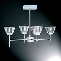 Unbranded 5084 4CC - Polished Chrome Ceiling Light