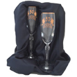 50th Anniversary Champagne Glasses