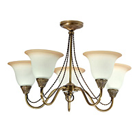 Unbranded 5618 5AB - 5 Light Antique Brass Ceiling Light