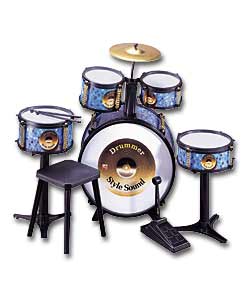 6 Piece Drum Set