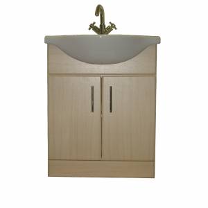 650mm Rigid Beech Vanity Unit