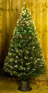 6Ft Outdoor Fibre Optic Tree