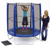 Unbranded 6ft Trampoline and Enclosure Blue