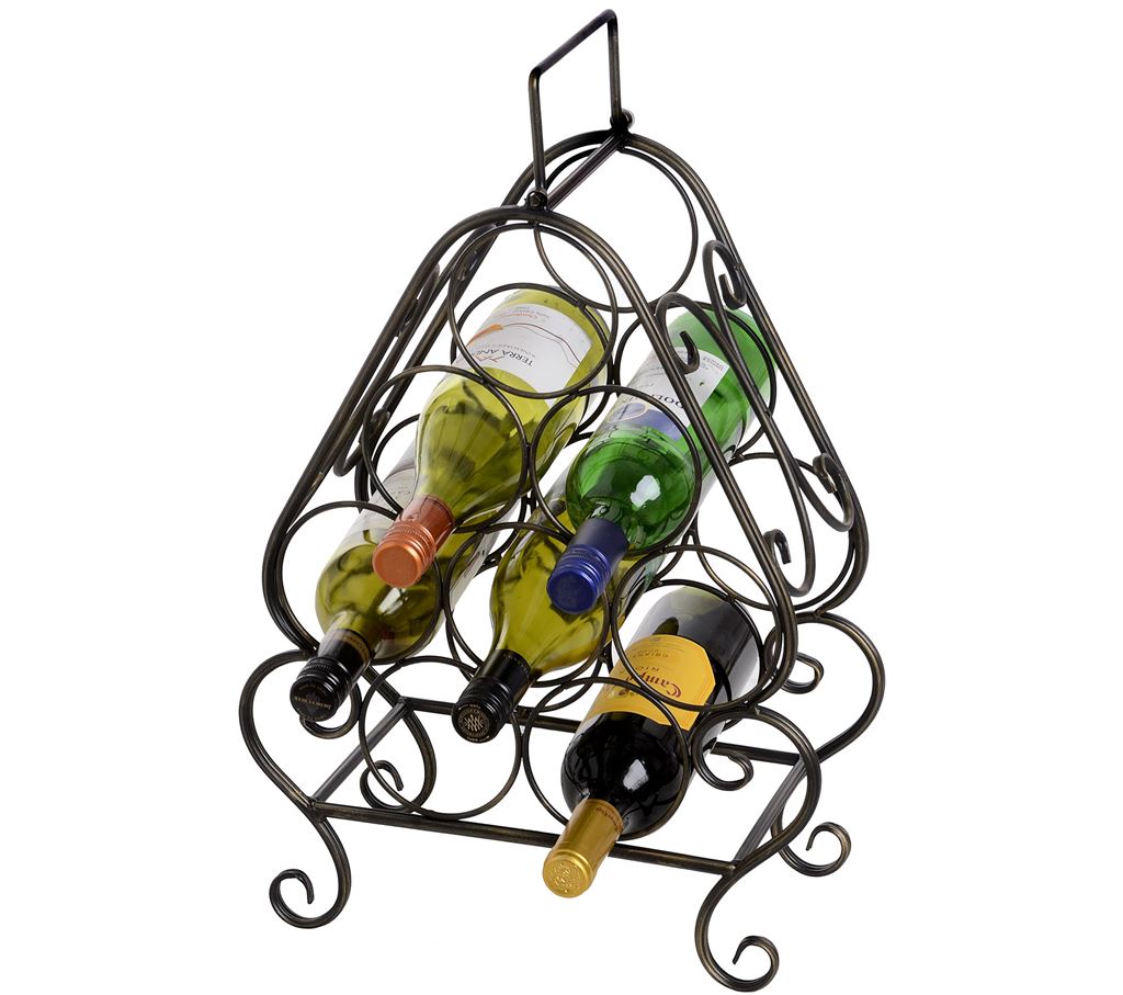 8 Bottle Wine Rack