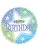 Unbranded 8 Paper Plates 22cm - Birthday Shimmer