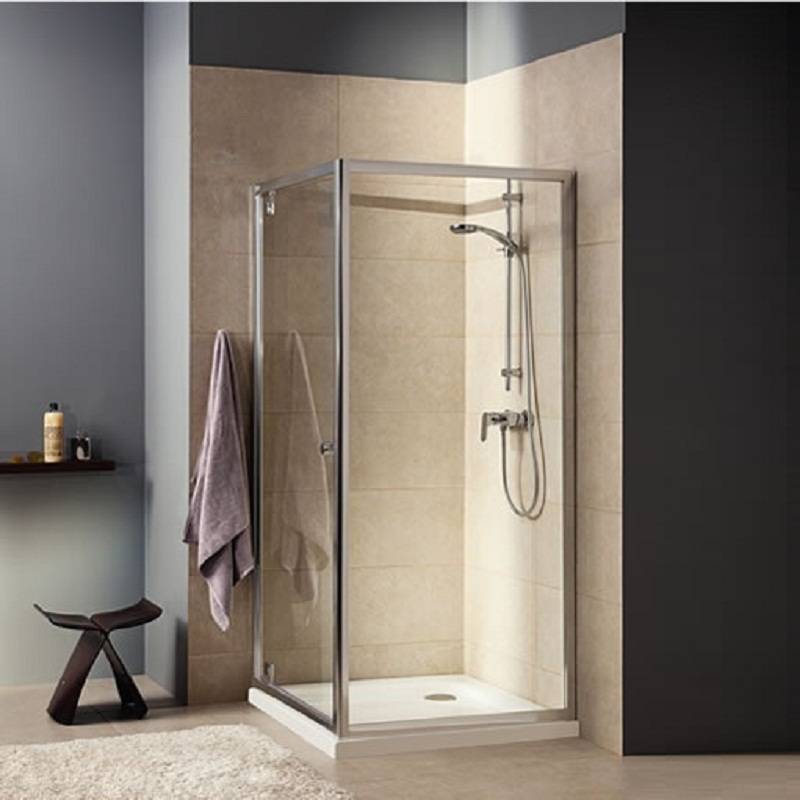 Unbranded 800mm Pivot Door Shower Enclosure (4mm)