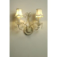 Unbranded 8032 2W CC - Cream Crack Wall Light