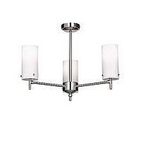 Unbranded 807 3BS - 3 Light Brushed Steel Ceiling Light