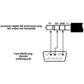 Unbranded 9 Pin D To Panasonic 4 Pin Jack Plug Cable