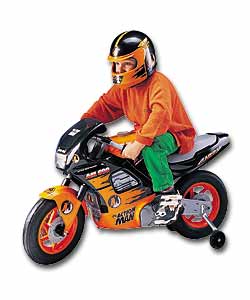 Action Man Powered Racing Bike with Helmet