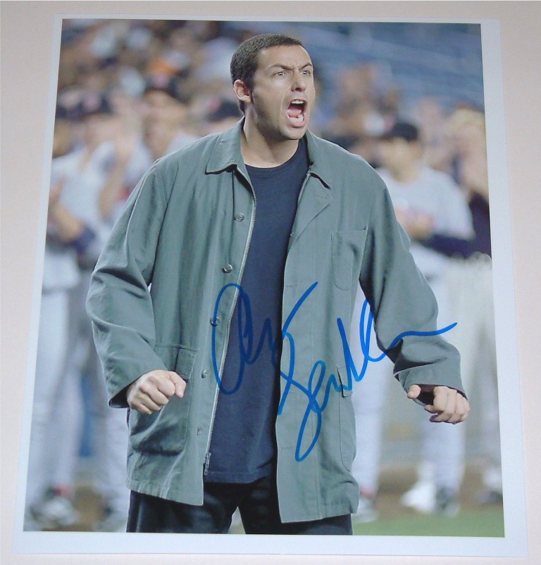 ADAM SANDLER HAND SIGNED COLOUR 10 x 8 INCH