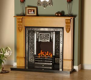 Adam Victorian Corbel Fireplace Package