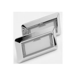 Add-on Fittings Pack of 2 Rectangular Chrome