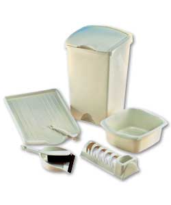 Addis 6 Piece Kitchen Set - Linen