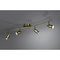 Adjustable Spotlight 4 Bar Antique Bronze