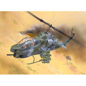 Unbranded AH-1W Super Cobra Plastic Kit 1:72