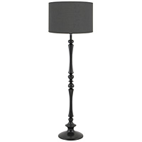 Unbranded AI634BLK - Black Resin Floor Lamp