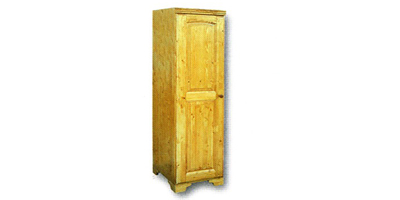 Ailsebury Pine 1 Door Wardrobe- Hanging