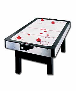 Air Hockey Table - Aluminium Silver Exterior