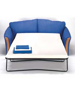 Alderley Blue Metal Action Sofabed