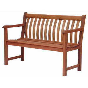 Unbranded Alexander Rose Broadfield FSC Karri Bench  1.3m