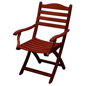 Alexander Rose FSC Karri Folding Carver Chair