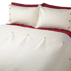 Algarve Duvet Cover- King-Size- Oyster