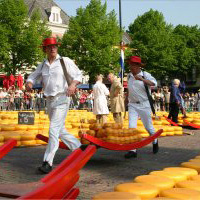 This charming tour to historical Alkmaar offers a fascinating glimpse of old Dutch Market life. Visit the traditional cheese market before heading to Schermerhorn to see her famous old windmills and medieval Edam, world renowned for its wonderful che