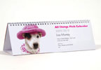 Unbranded All Things Pink Desktop Personalised Calendar