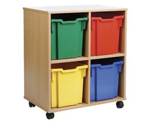 Unbranded Allsorts storage with 4 jumbo trays