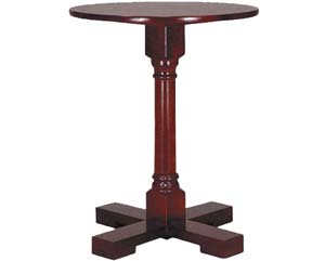 Unbranded Almeda bar table round mahogany